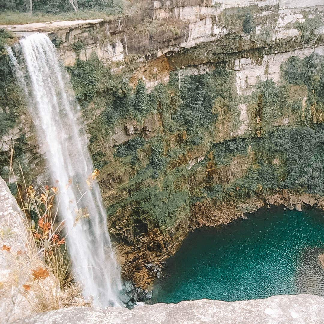 cachoeira em caiaponia, goias