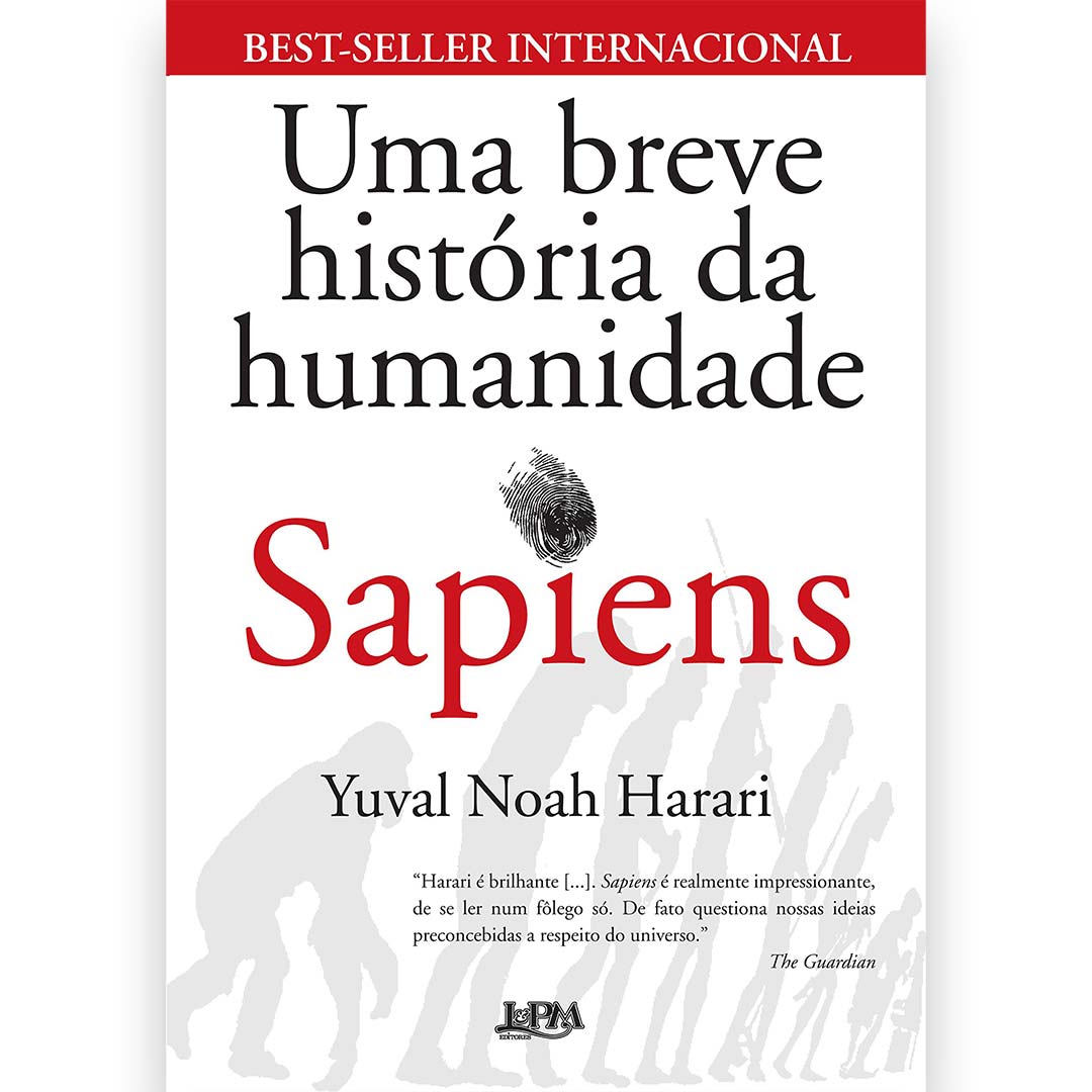 Capa do livro Sapiens