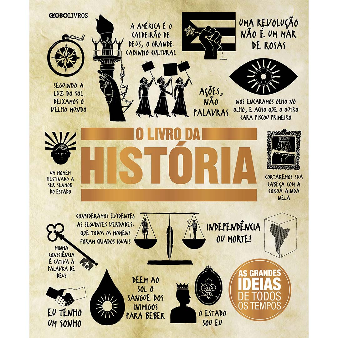 Capa do Livro da História