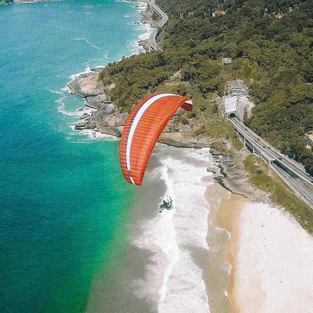 voo de parapente rj