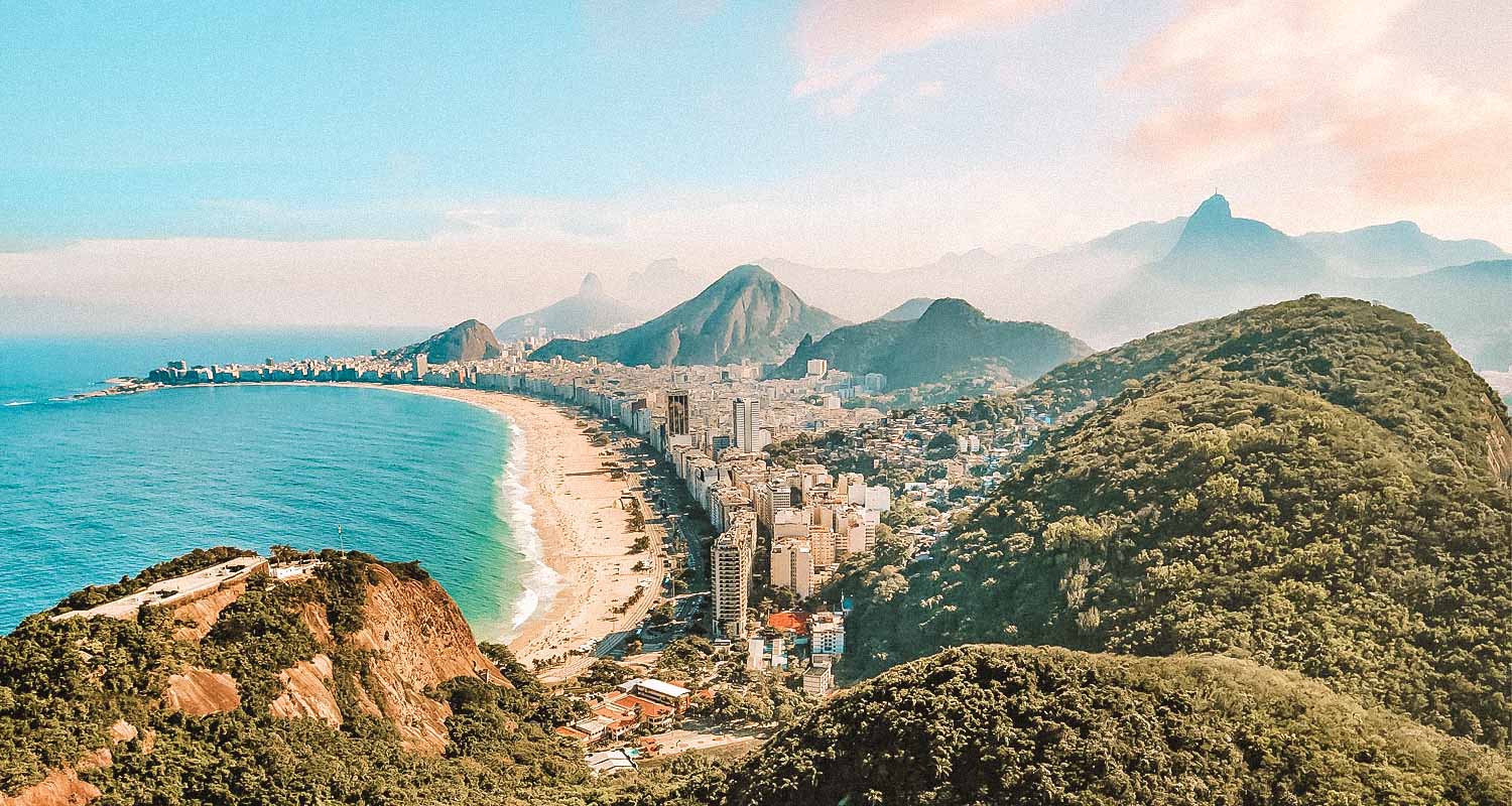 vista de cima Rio de Janeiro
