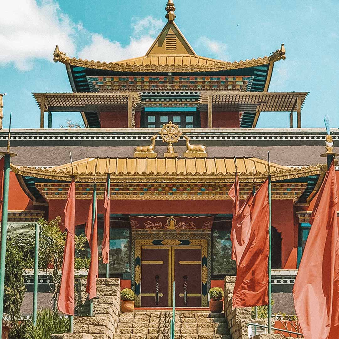 templo Odsal ling budismo sp 