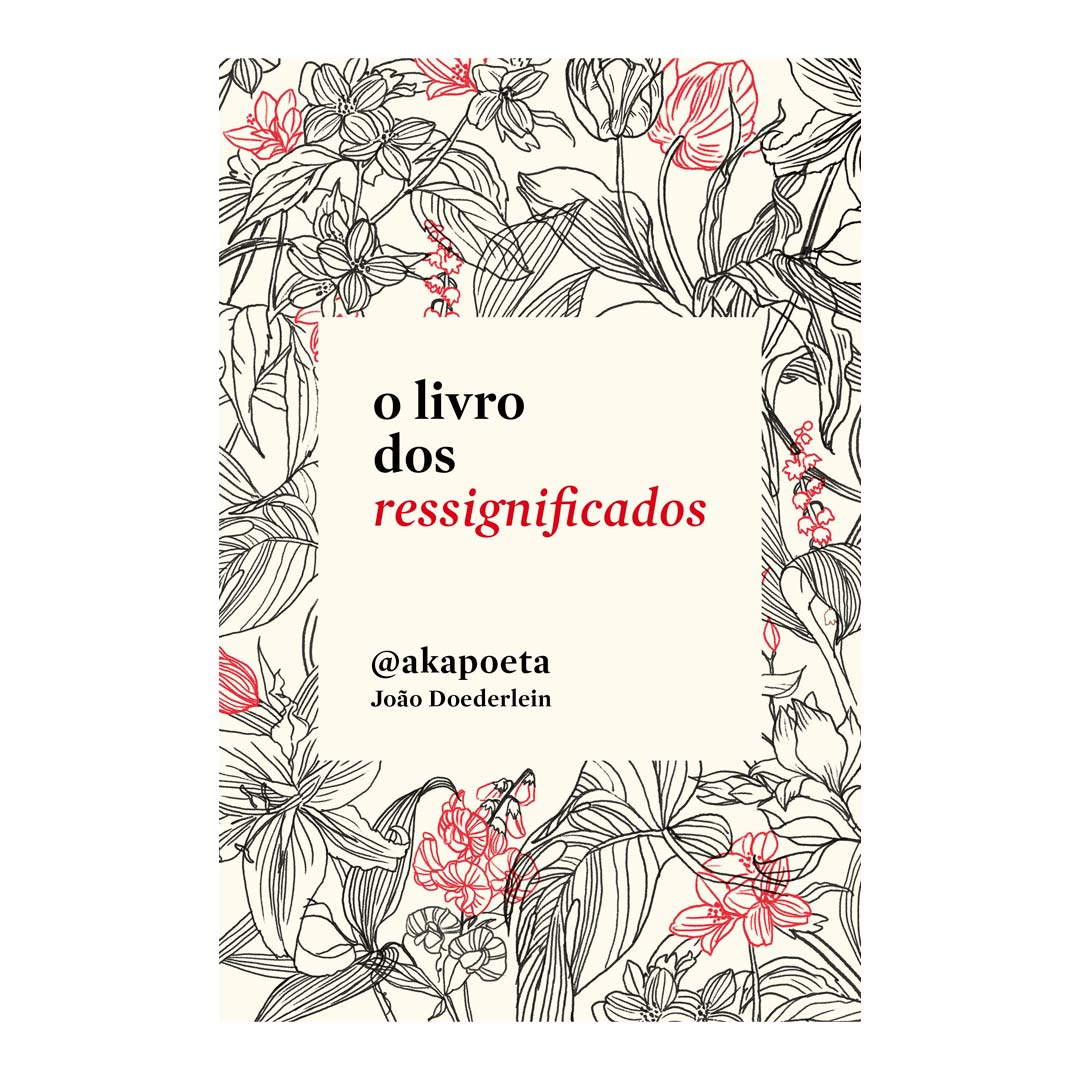 Capa do livro dos ressignificados do aka poeta