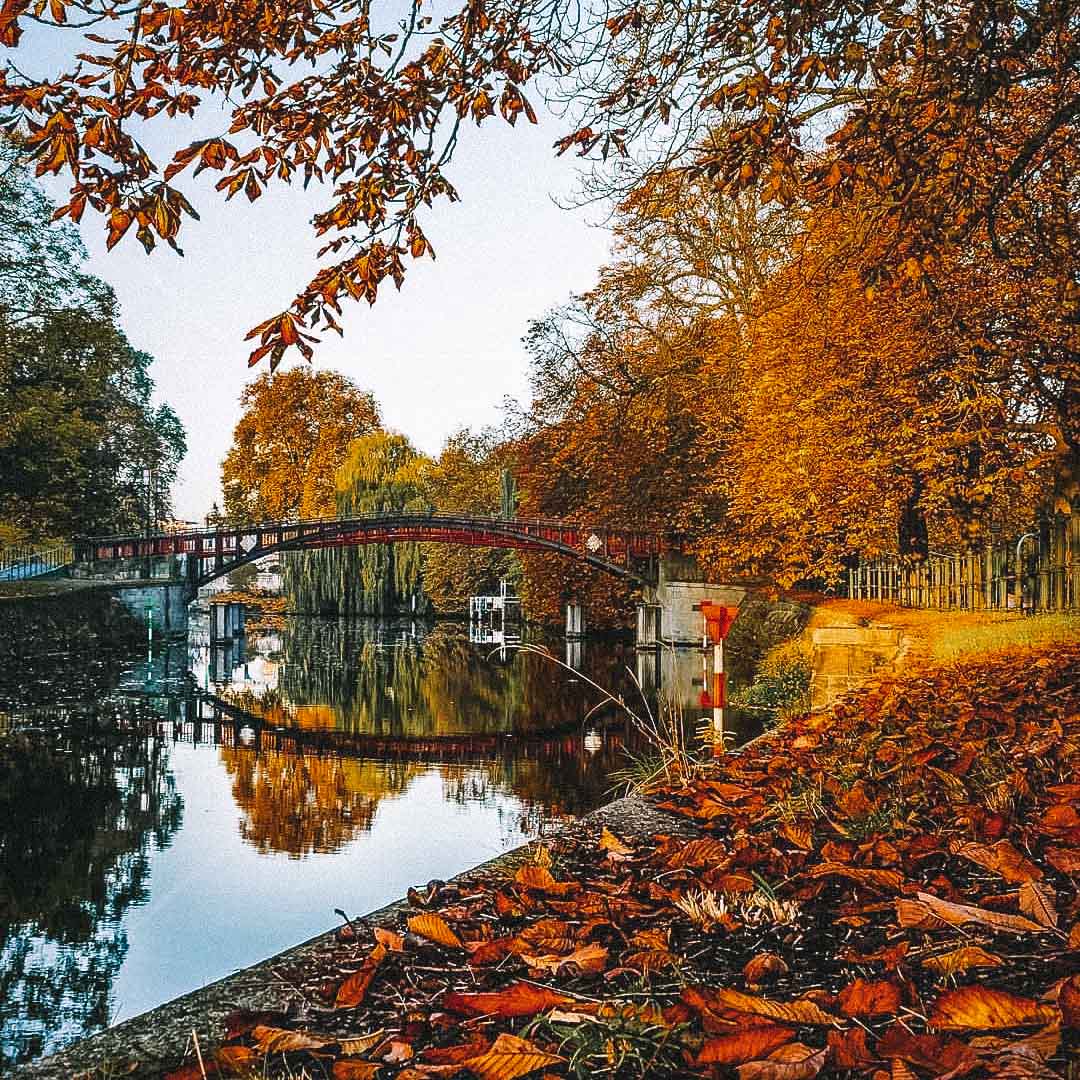 outono em berlim alemanha leste europeu
