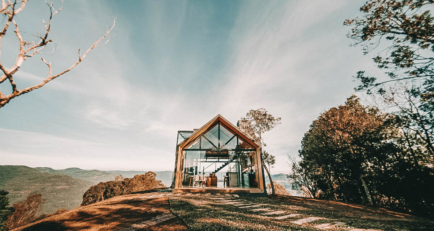 paisagem cabana no rio grande do sul