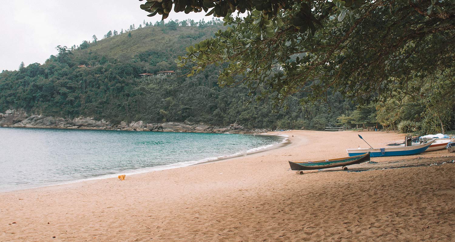 caiaque na praia de toque toque grande