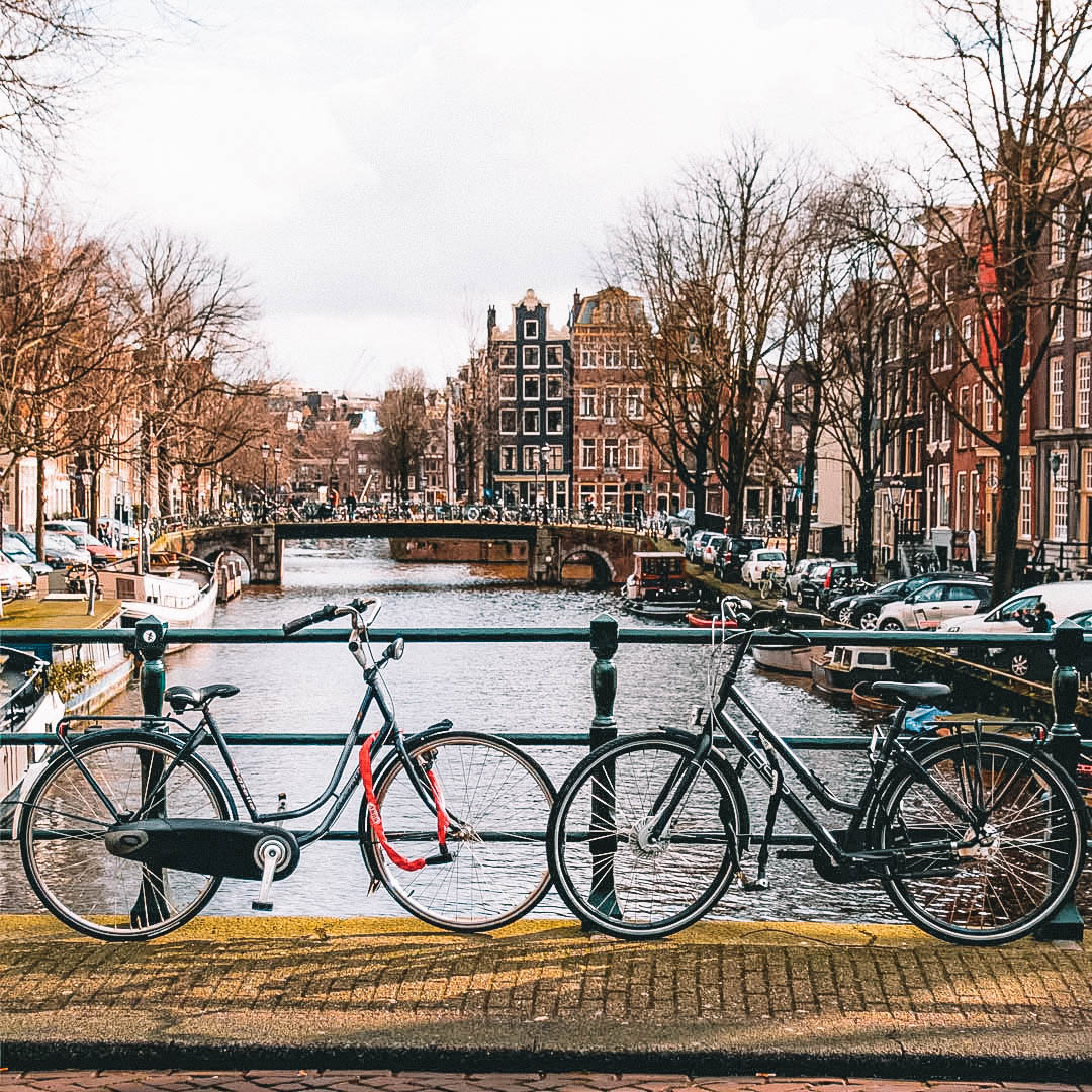 bicicletas em amsterda