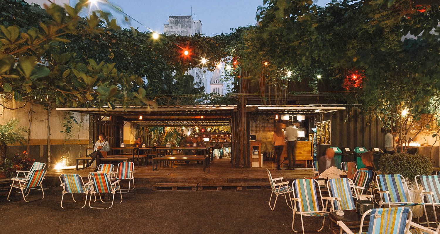 restaurantes com ambientes ao ar livre em são paulo
