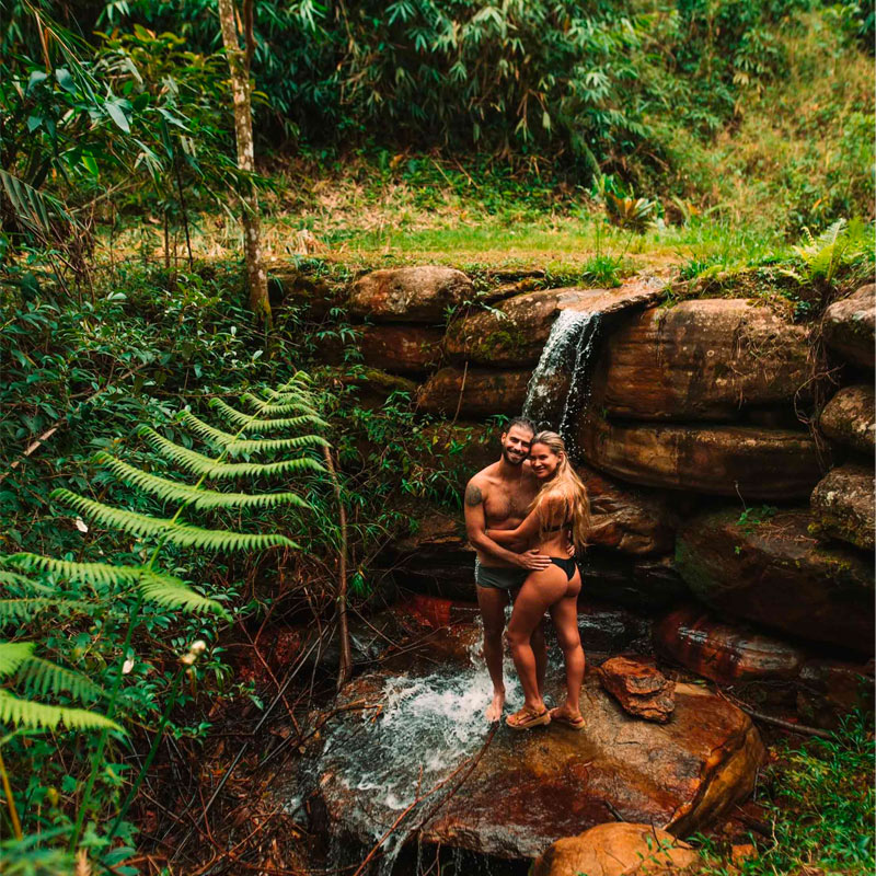 hotéis com cachoeira em minas gerais