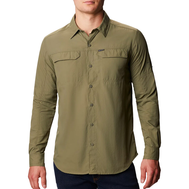 camisa columbia verde