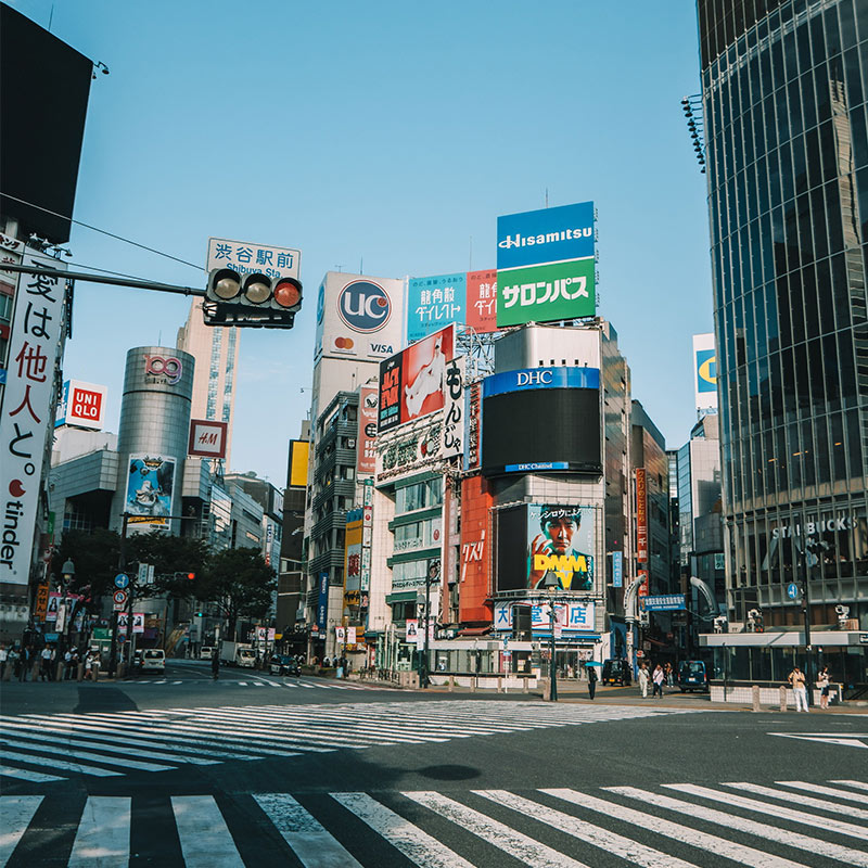 shibuya rua em toquio