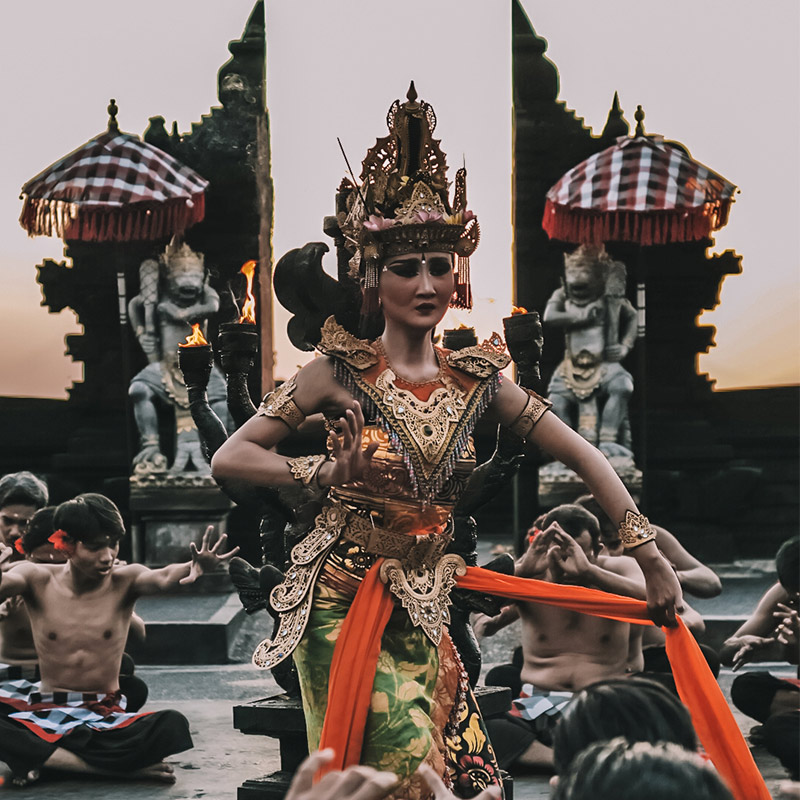 dança kecak uluwatu