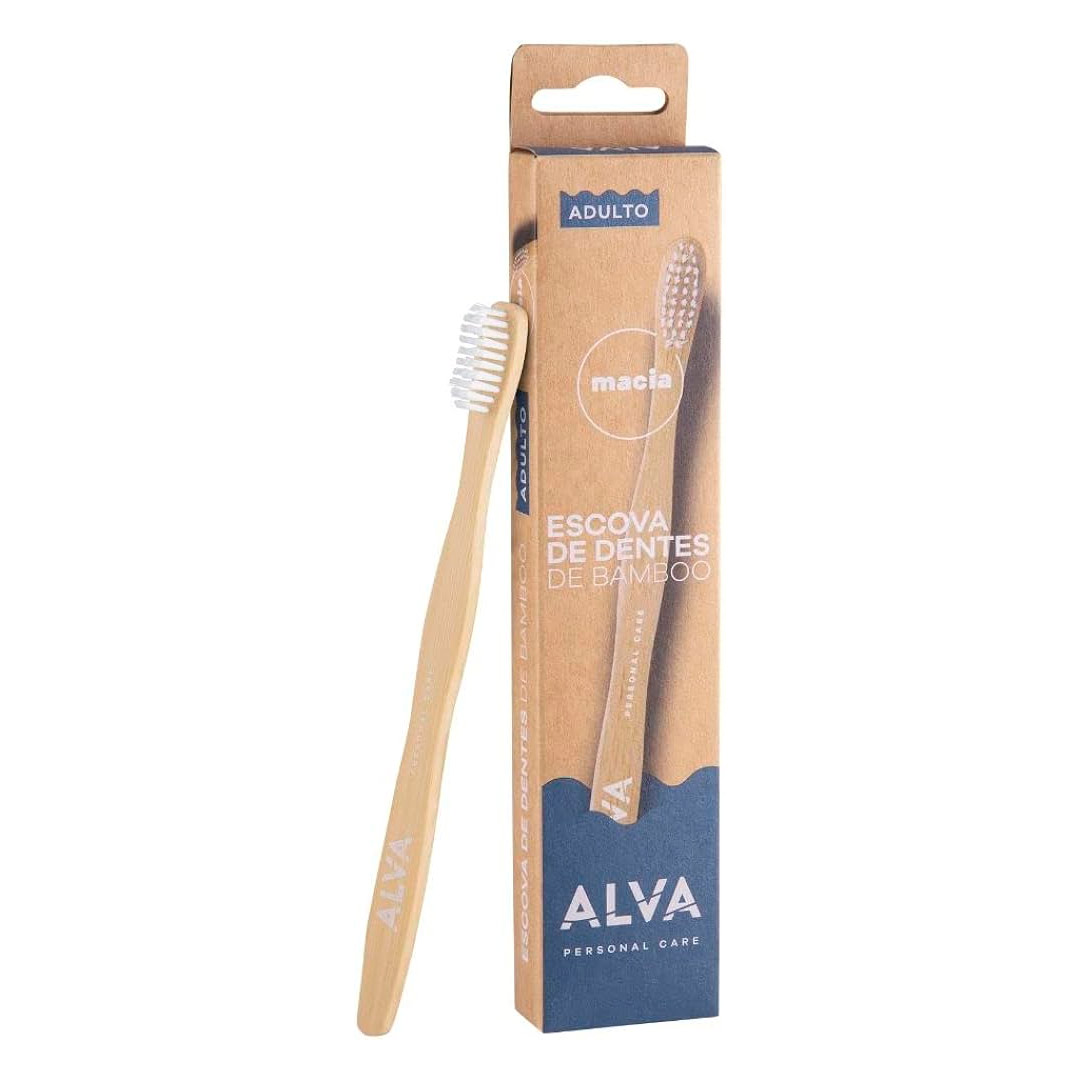 escova de dente de bambu Alva Personal Care