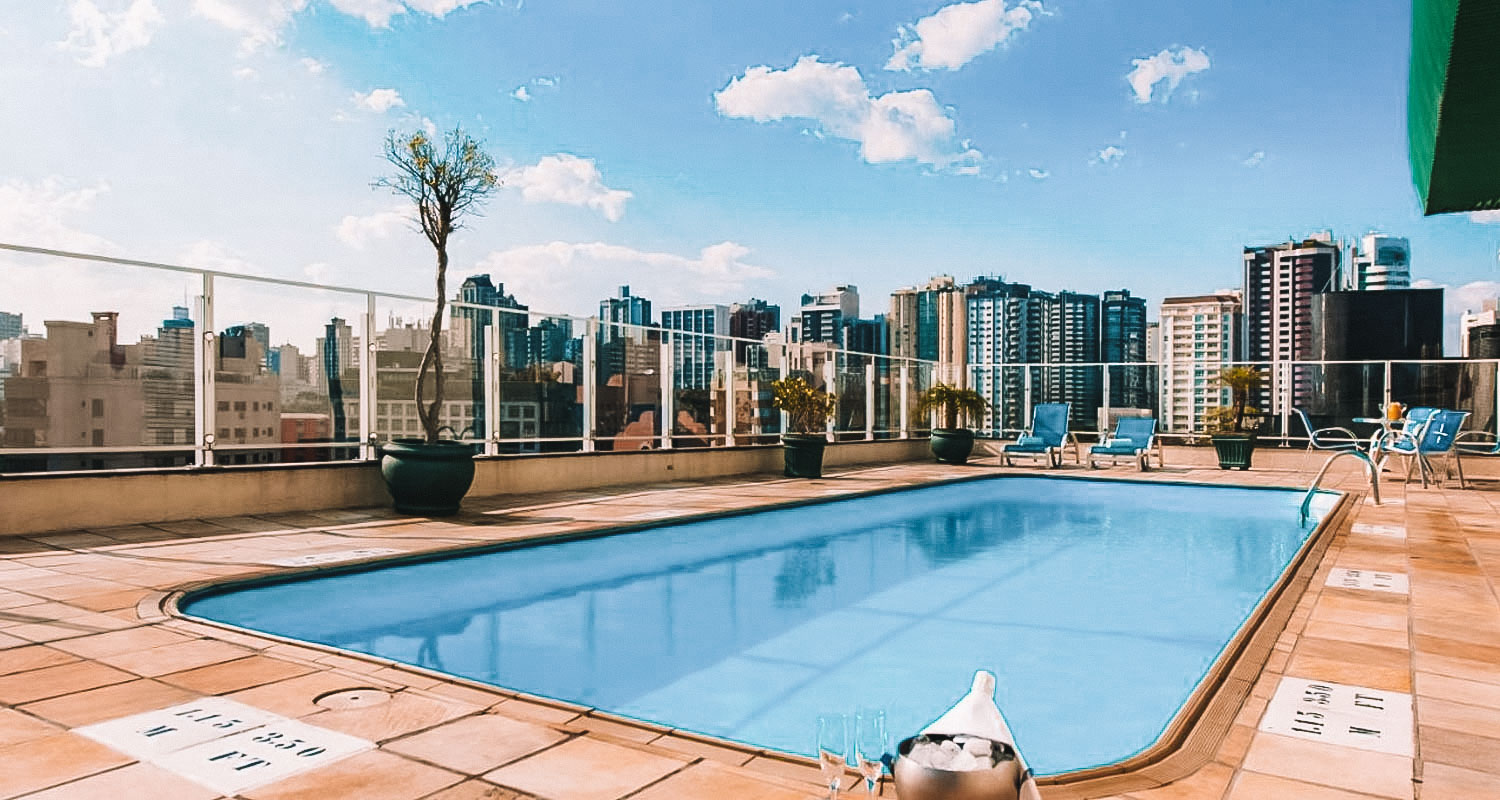 hotéis com piscina em curitiba