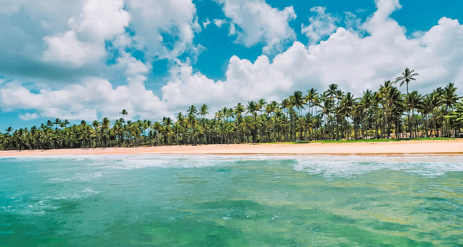 praias desertas na bahia, boipeba