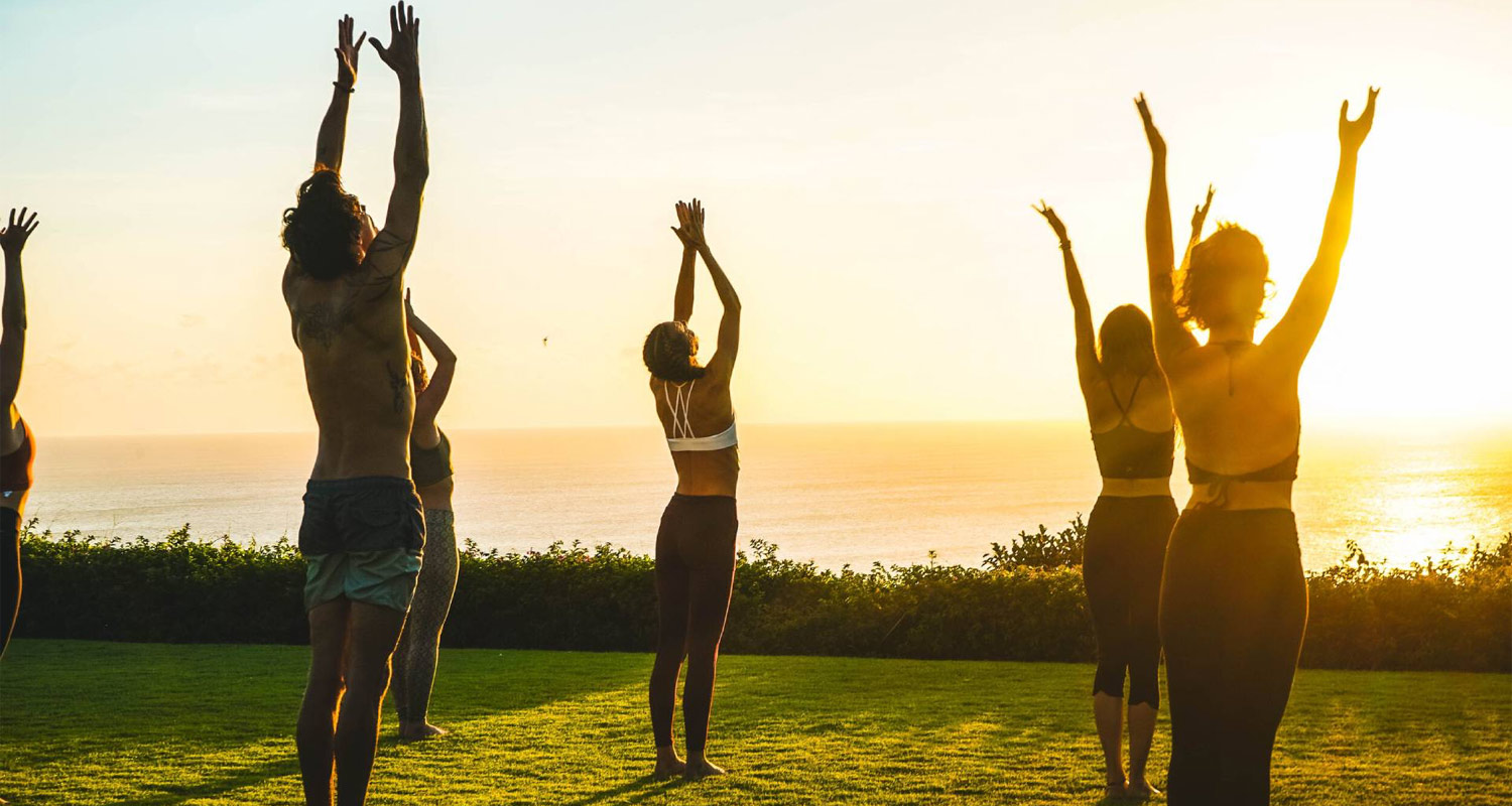 onde praticar yoga em bali