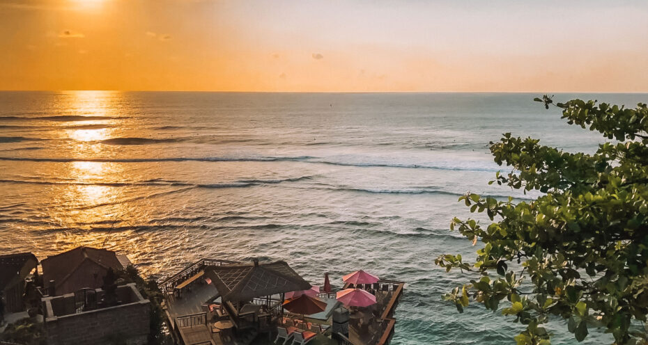 onde assistir ao por do sol em bali