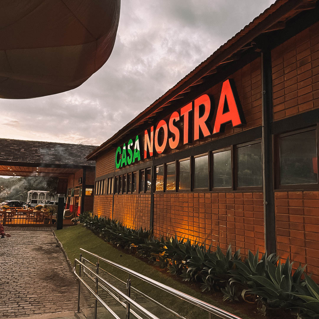 fachada da casa nostra em venda nova do imigrante
