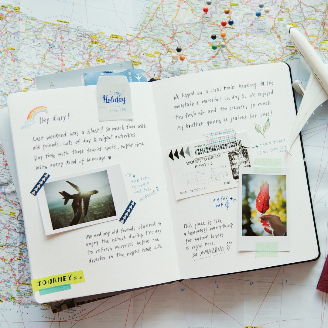 Como não ficar entediado durante uma viagem: diário de viagem