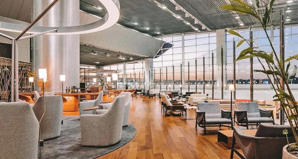 Como não ficar entediado durante uma viagem: sala VIP