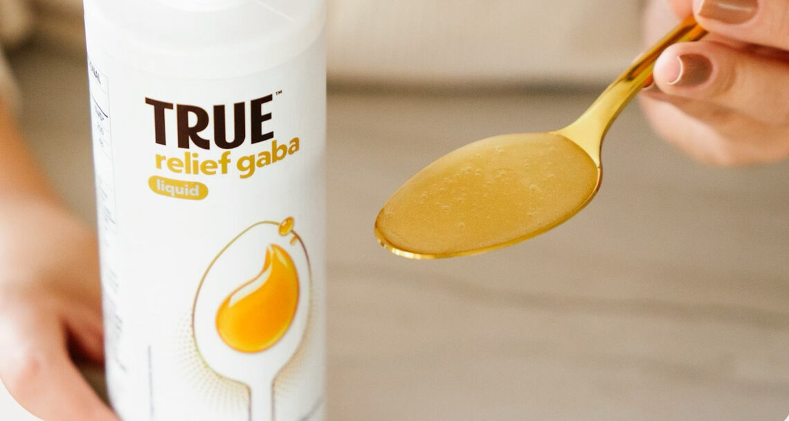 close no suplemento liquido da true de GABA