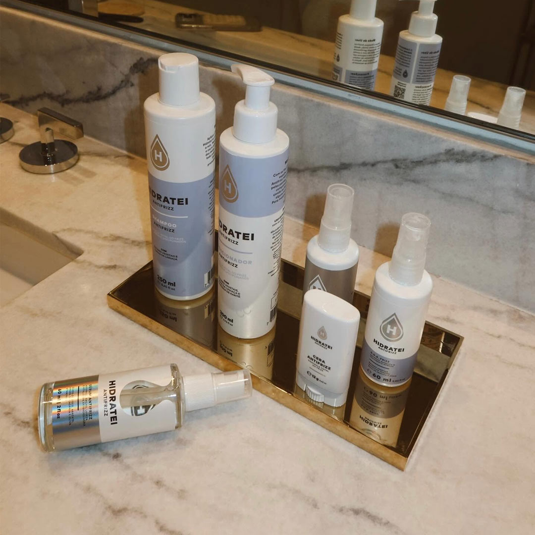 linha antifrizz hidratei