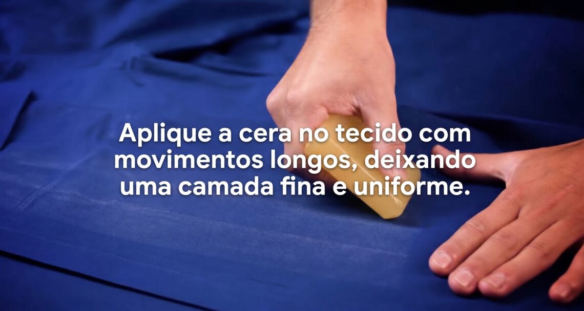passo a passo de como aplicar a cera greenland